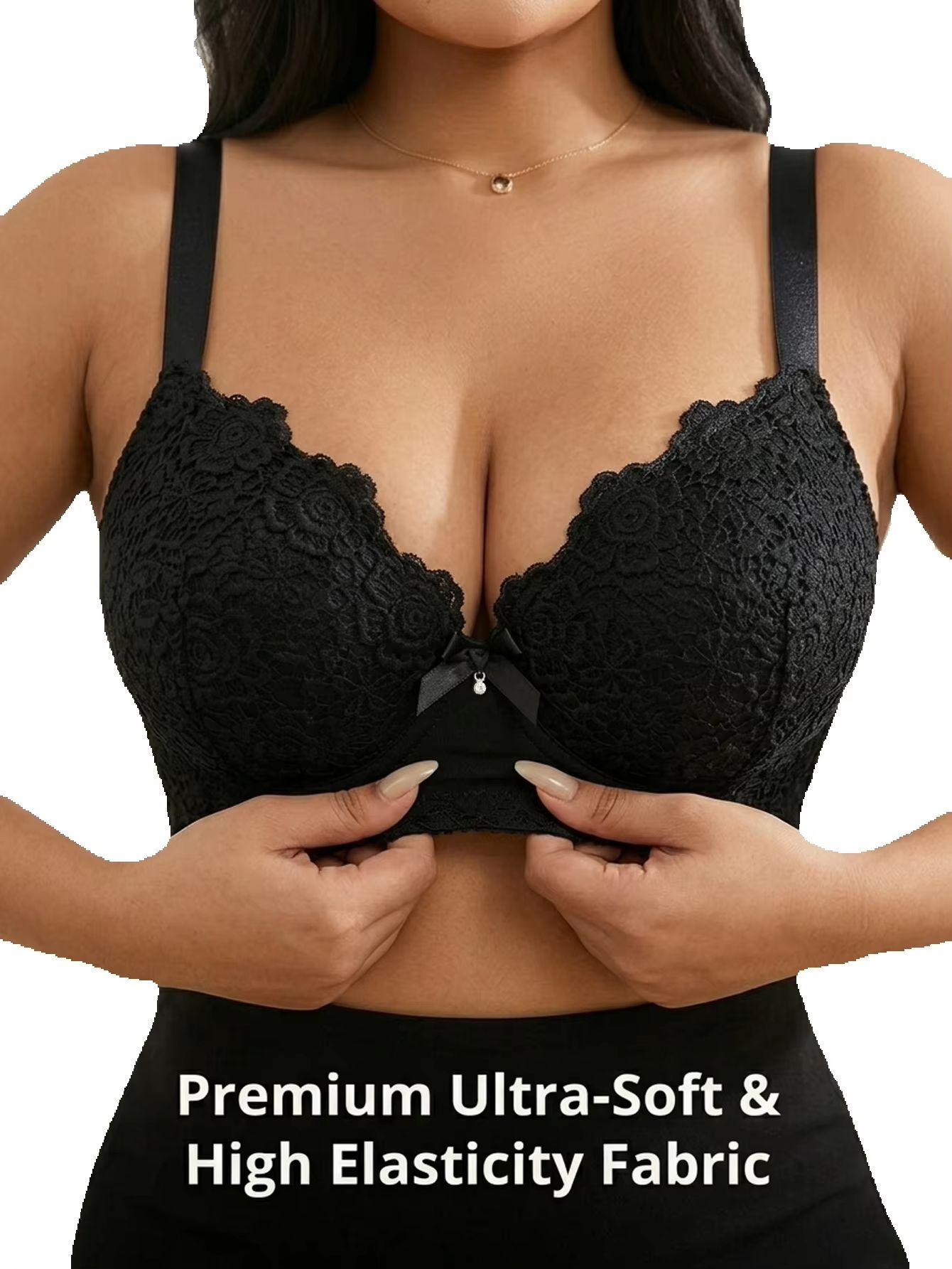 Women Plus Size Floral Push Up - Push Up Bra Padded review and price