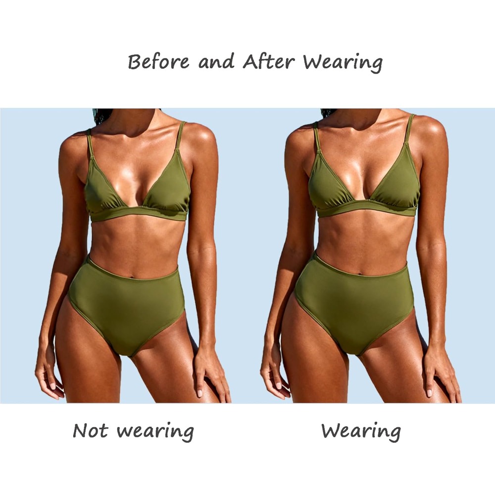 Adhesive Silicone Bra Inserts  - Push Up Bra Padded review and price