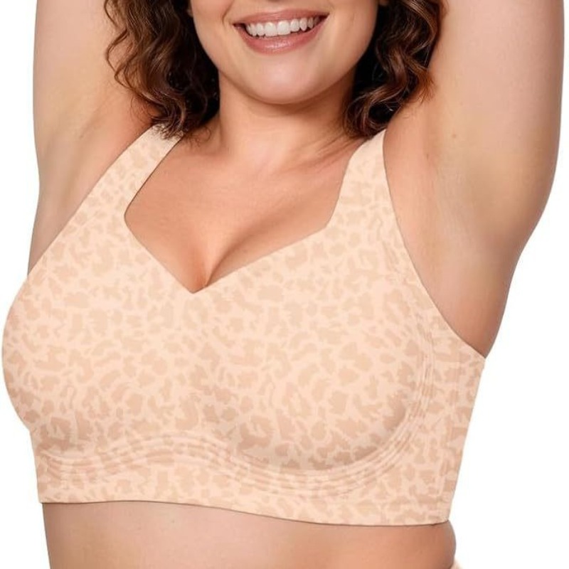 Leopard Jelly Bras No Underwir - Push Up Bra Padded review and price