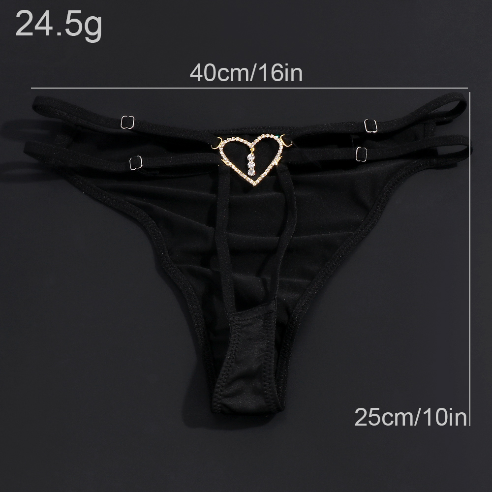 Heart Thong Swimsuit Panty Wom - Thong Bikini Women review and price