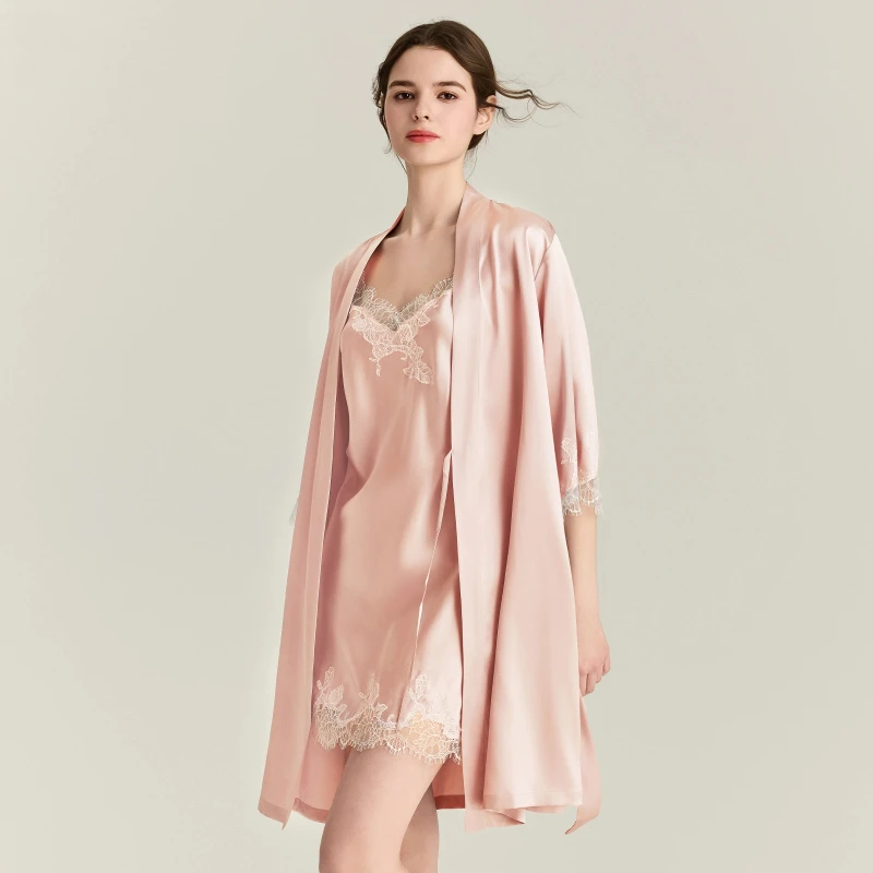 22MM 100% Mulberry Silk Robe G - Robe Silk Women review and price