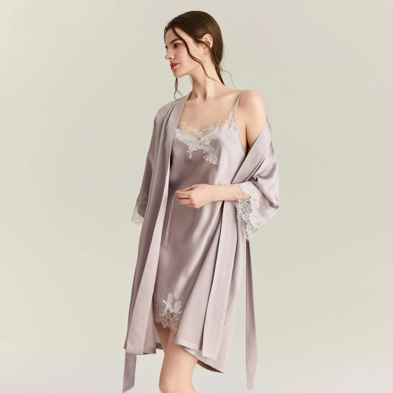 22MM 100% Mulberry Silk Robe G - Robe Silk Women review and price