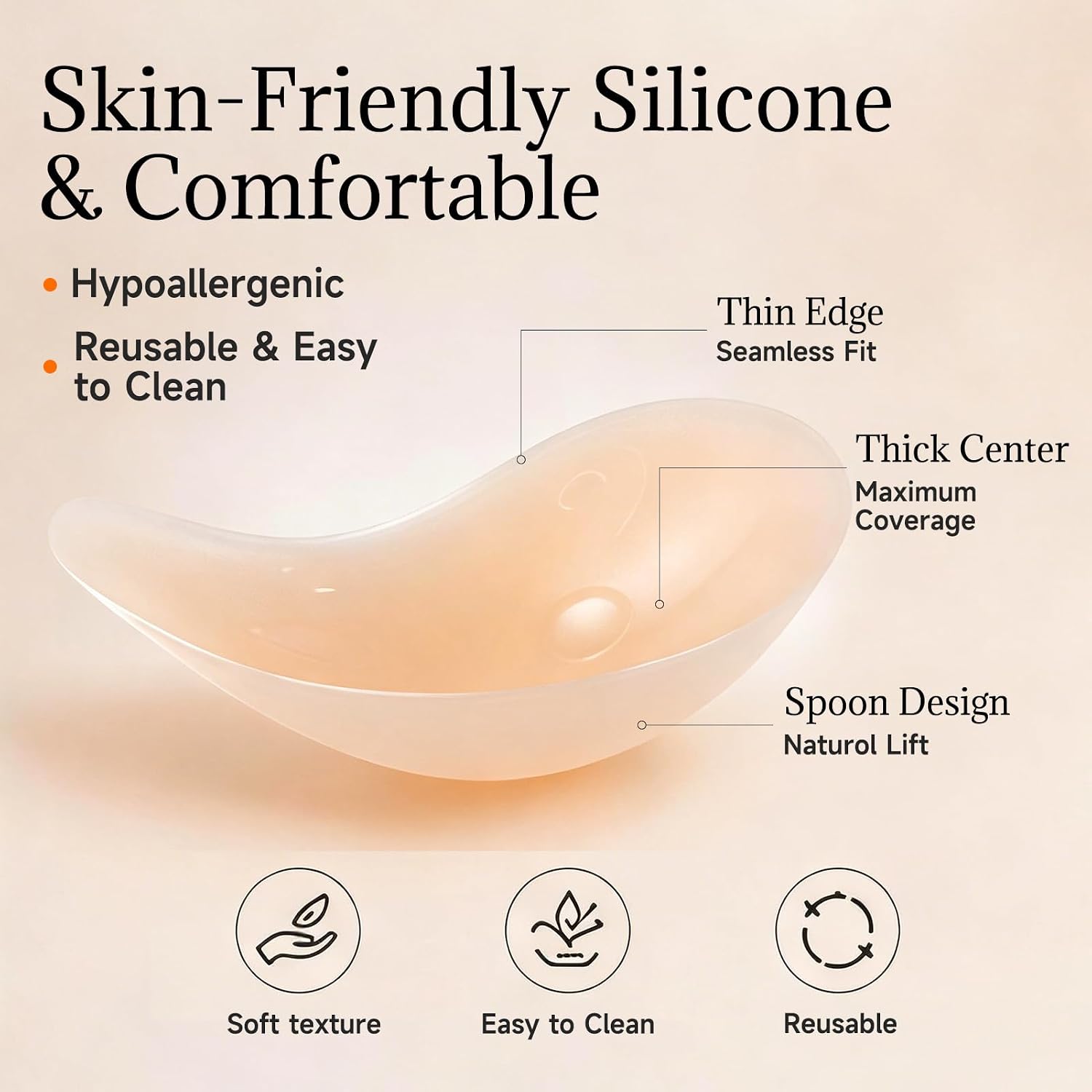 Silicone Nipple Covers Adhesiv - Push Up Bra Padded review and price